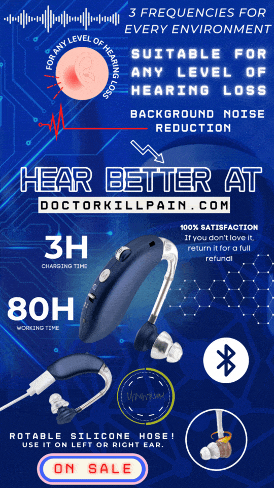 Bluetooth Hearing 360 Suitable For Any Level of Hearing Loss Doctor Kill Pain