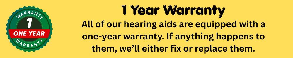 1 Year Warranty