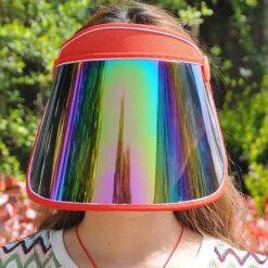 SunGuard Shield: Ultimate Sun Visor Face Shield with UV Protection for Outdoor Safety